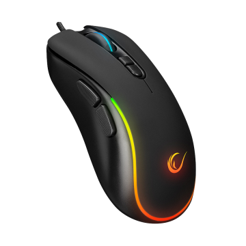 Miš gaming RAMPAGE SMX-R47 X-Jammer V2 USB Black RGB Light 12800 DPI 1000 Hz, 35086