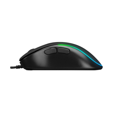 Miš gaming RAMPAGE SMX-R47 X-Jammer V2 USB Black RGB Light 12800 DPI 1000 Hz, 35086