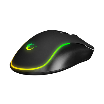 Miš gaming RAMPAGE SMX-R47 X-Jammer V2 USB Black RGB Light 12800 DPI 1000 Hz, 35086