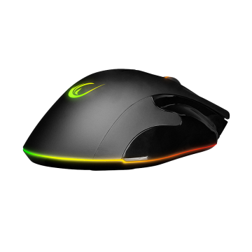 Miš gaming RAMPAGE SMX-R22 PhoenIX V2 Black, 7 key RGB 12800DPI, 31393