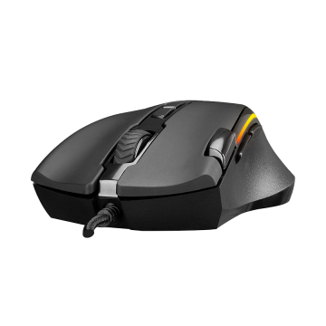 Miš gaming RAMPAGE SMX-G72 GREEDY 8 KEYS, Double Click Real RGB Backlit,Macro Programable, 33362