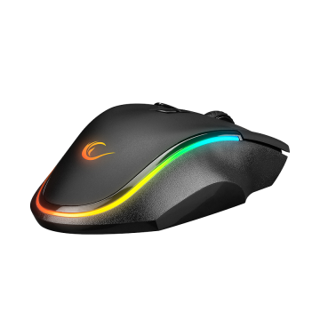 Miš gaming RAMPAGE SMX-G72 GREEDY 8 KEYS, Double Click Real RGB Backlit,Macro Programable, 33362
