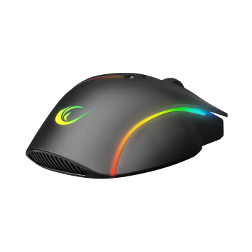 Miš gaming RAMPAGE SMX-G39 COMFORT Usb 8D+ Extra Shot Button 7200dpi RGB Led Programable, 35496