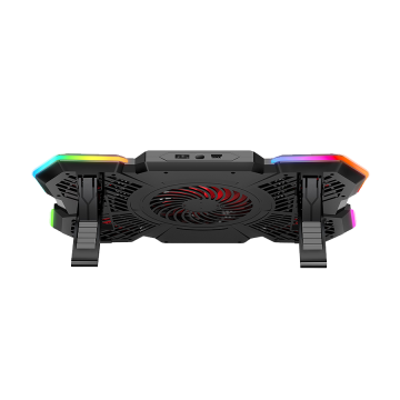 Postolje za notebook gaming Rampage S47 COOLFLOW 5 Pieces Red LED Fan, 10-17″, 40526