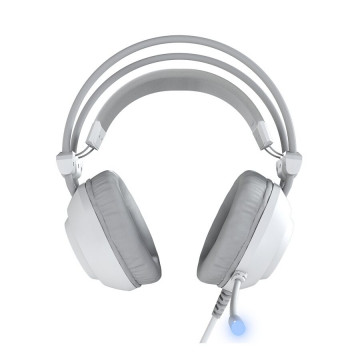 Slušalice sa mikrofonom gaming RAMPAGE RM-K19 RAGING PLUS White USB 7.1 Surround RGB LED Gaming Headset with Microphone, 40176