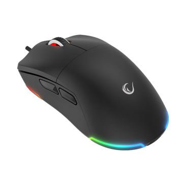 Miš gaming RAMPAGE BLINK Black 7 Macro Keys RGB 12800 DPI, 40072