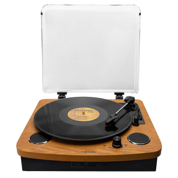 Gramofon Mikado Nostalgia MN-P235 VOYAGER Turntable Wooden USB-BT 3.5mm AUXIN, 35717