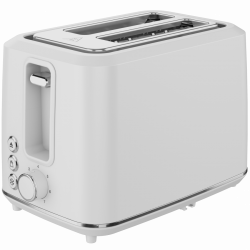 AENO toster bijeli, 2 kriške, 1080W, 7 nivoa tostiranja
