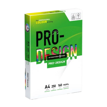 PAPIR PRO DESIGN A4 160g 250/1 SYLVAMO