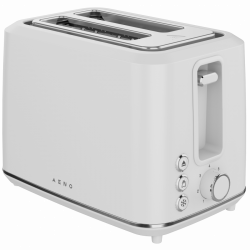 AENO toster bijeli, 2 kriške, 1080W, 7 nivoa tostiranja