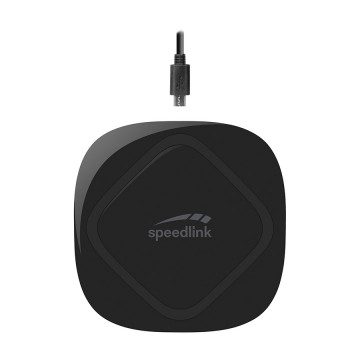 Punjač SPEEDLINK PECOS 10 Wireless Charger za mobitel, black, SL-690401-BK