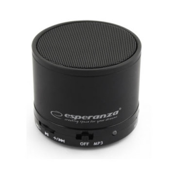 Zvučnik BLUETOOTH ESPERANZA FM RITMO, FM Radio, microSD, USB, black, EP115K