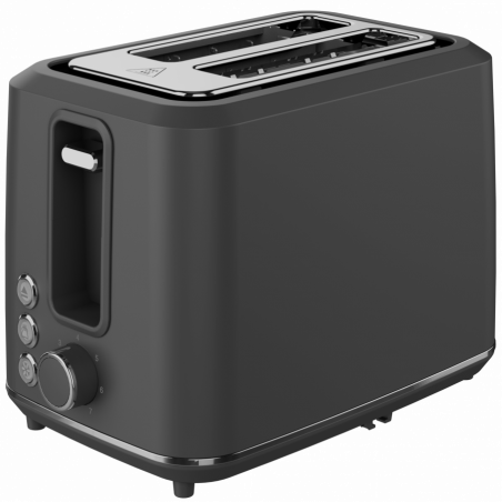 AENO toster sivi, 2 utora, 1080 W, 7 nivoa tostiranja
