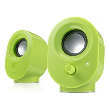 Zvučnici 2.0 SPEEDLINK SNAPPY Stereo, green, USB, SL-8001-GN