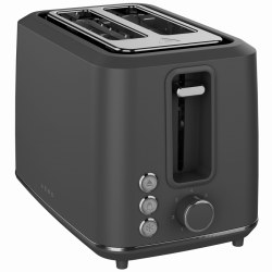 AENO toster sivi, 2 utora, 1080 W, 7 nivoa tostiranja