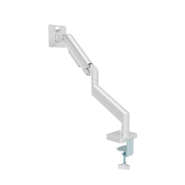 NOSAČ ZA MONITOR GEMBIRD MA-DA1-04-W, montaža na stol, (tilting, swivel), 17”-32”, up to 10 kg, white