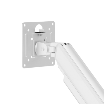 NOSAČ ZA MONITOR GEMBIRD MA-DA1-04-W, montaža na stol, (tilting, swivel), 17”-32”, up to 10 kg, white