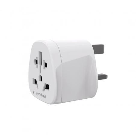GEMBIRD univerzalni AC strujni adapter world to UK power adapter plug, 10 A, A-AC-UKMINTF