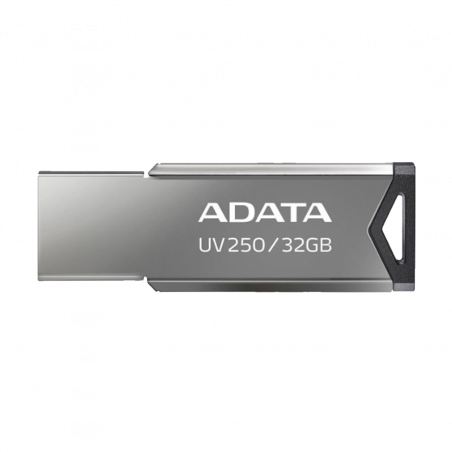 USB Memory stick Adata 32GB UV250 2.0 Silver Metal Style AUV250-32G-RBK