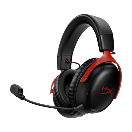 Slušalice sa mikrofonom HyperX Cloud III S Wireless, black-red, A59Z0AA