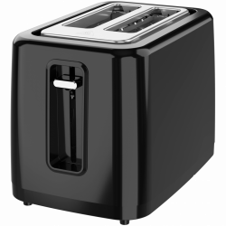 AENO toster crni, 2 kriške, 930 W, digitalni prikaz, 7 stupnjeva prženja