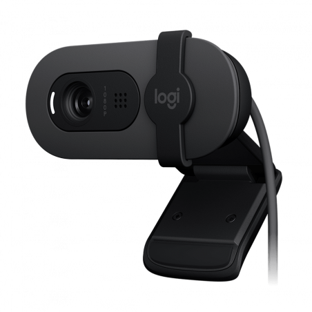WEB camera LOGITECH Brio 100, USB Black, 1920×1080, 960-001585