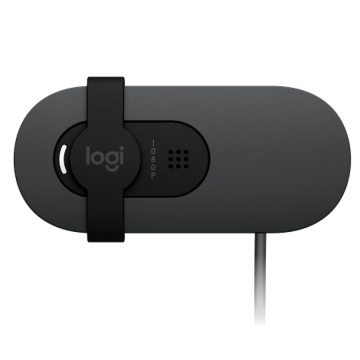 WEB camera LOGITECH Brio 100, USB Black, 1920×1080, 960-001585