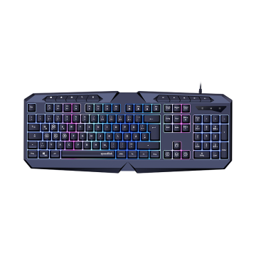 Tastatura SPEEDLINK LUDICIUM RGB Rainbow Gaming Keyboard, black – US Layout, SL-670004-BK-US