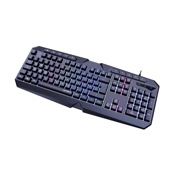 Tastatura SPEEDLINK LUDICIUM RGB Rainbow Gaming Keyboard, black – US Layout, SL-670004-BK-US