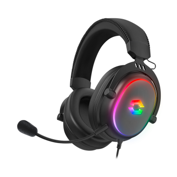 Slušalice sa mikrofonom SPEEDLINK CONUX RGB Stereo Gaming Headset – for PC/PS5/PS4/Xbox SeriesX/S/Switch 2/Switch/OLED/Lite , bl