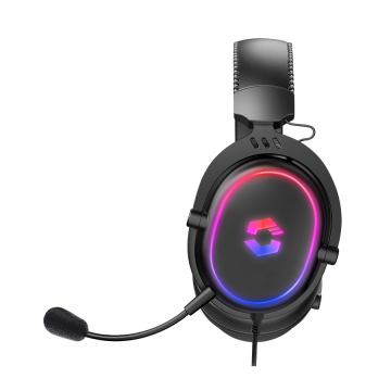 Slušalice sa mikrofonom SPEEDLINK CONUX RGB Stereo Gaming Headset – for PC/PS5/PS4/Xbox SeriesX/S/Switch 2/Switch/OLED/Lite , bl