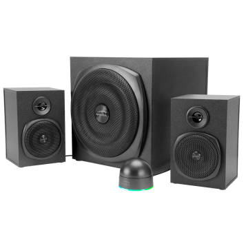 Zvučnici 2.1 SPEEDLINK GRAVITY LT 2.1 Subwoofer System, black, SL-820009-BK