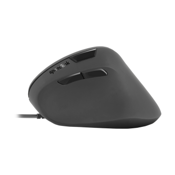 Miš SPEEDLINK PIAVO Ergonomic Vertical Mouse – USB, rubber-black, SL-610019-RRBK