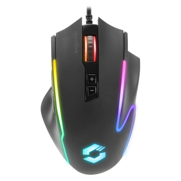 Miš SPEEDLINK DECUS NX RGB Gaming Mouse, rubber-black SL-680024-RRBK