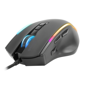 Miš SPEEDLINK DECUS NX RGB Gaming Mouse, rubber-black SL-680024-RRBK