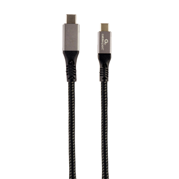 USB Premium 3.2 Gen. 2×2 Type-C charging & data cable, GEMBIRD, 20 Gbps, 100 W, 1.5 m, CCBP-USB3-CMCM100-1.5M
