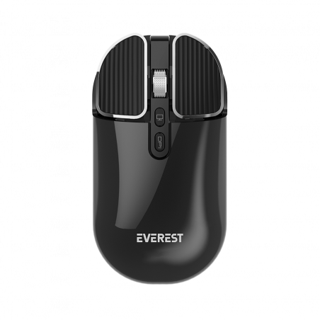 Miš Everest SM-620 2in1 Bluetooth 2,4GHz Charged Black Super Silent Silent Mobile 41158