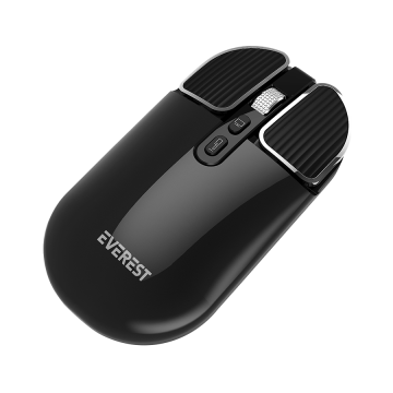 Miš Everest SM-620 2in1 Bluetooth 2,4GHz Charged Black Super Silent Silent Mobile 41158