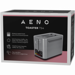 AENO Touch control toster za hljeb, 950 W, nehrđajući čelik
