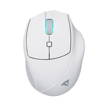 Miš SHARKOON OfficePal M25W White, wireless/wire dual mode