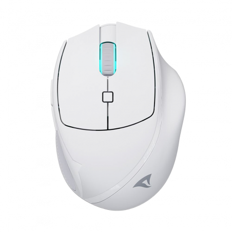 Miš SHARKOON OfficePal M25W White, wireless/wire dual mode