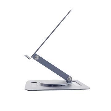 Postolje za notebook riser stand preklopivi rotirajuci, silver GEMBIRD, NBS-DR1-01
