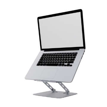 Postolje za notebook riser stand preklopivi, silver GEMBIRD, NBS-D1-04