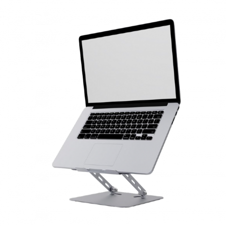 Postolje za notebook riser stand preklopivi, silver GEMBIRD, NBS-D1-04