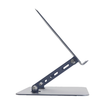 Postolje za notebook riser stand preklopivi, silver GEMBIRD, NBS-D1-04