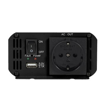 DC-AC inverter za auto GEMBIRD, in12Vout220V 500W EG-PWC500-01