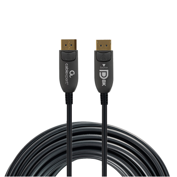 DisplayPort kabal 30m GEMBIRD, muški DisplayPort na muški DisplayPort Active Optical (AOC) 8K AOC Premium Series, CC-DP8K-AOC-30