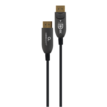 DisplayPort kabal 30m GEMBIRD, muški DisplayPort na muški DisplayPort Active Optical (AOC) 8K AOC Premium Series, CC-DP8K-AOC-30