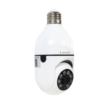 IP kamera GEMBIRD Smart rotating wifi camera, spajanje na sijalično grlo, E27, 1080p, TSL-CAM-WRHD-01