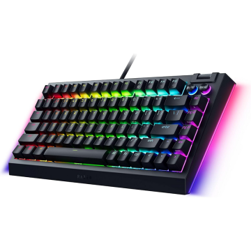 Tastatura Razer BlackWidow V4 75 – Hot-swappable Mechanical Gaming Keyboard – US Layout – FRML RZ03-05000100-R3M1